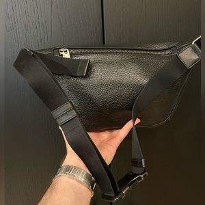 100% Authentic Coach Belt Bag (Natural Pebbled Leather)